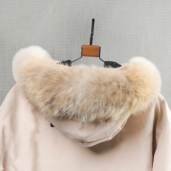 Canada Goose Expedition white Unisex Hooded Parka - Picture 6 of 7